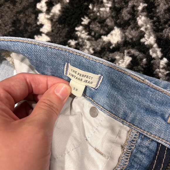 Madewell light blue perfect vintage jeans size 28 - Picture 4 of 8